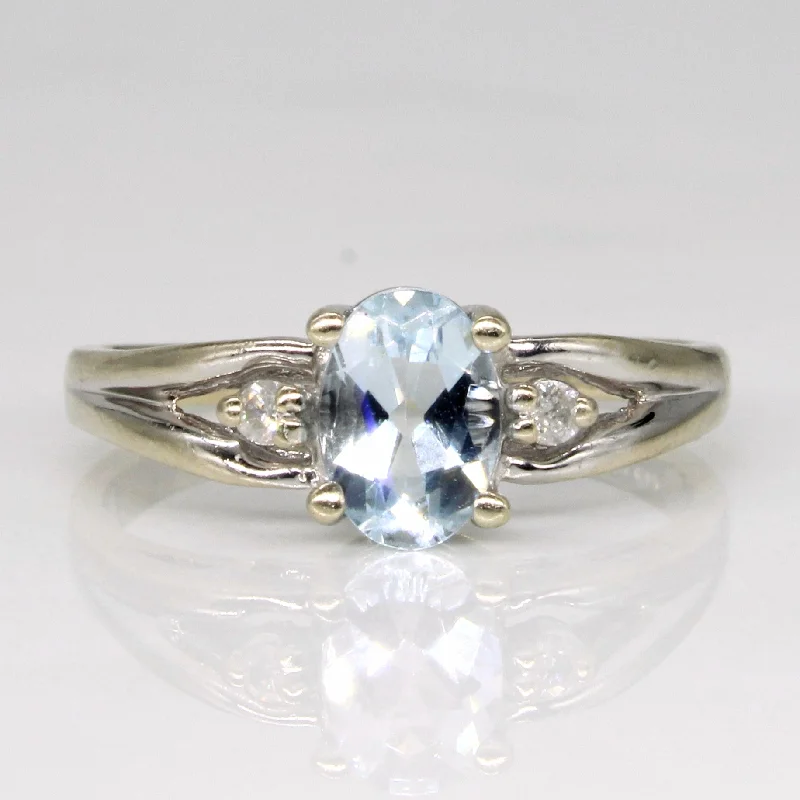 Sparkle For Less – Shop Our Limited-Time Jewelry Deals Aquamarine & Diamond Ring | 0.45ct, 0.03ctw | SZ 5.75 | Sparkle For Less – Shop Our Limited-Time Jewelry Deals Aquamarine & Diamond Ring | 0.45ct, 0.03ctw | SZ 5.75 |