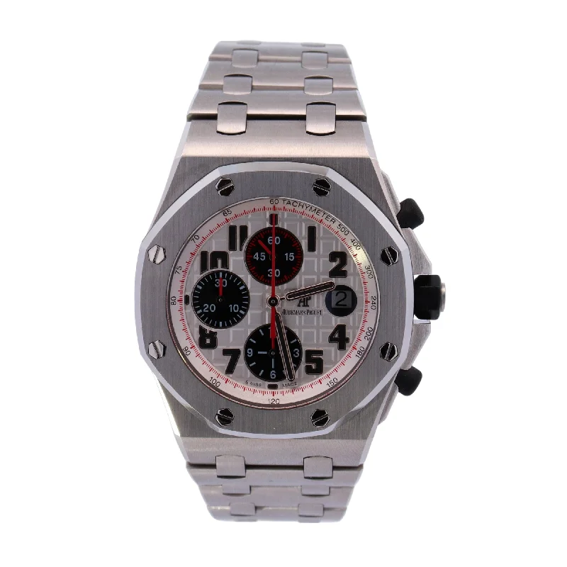 Unique Jewelry Designs Now At Discounted Rates Audemars Piguet Royal Oak 42mm White Dial Ref# 26170ST.OO.1000ST.01 Unique Jewelry Designs Now At Discounted Rates Audemars Piguet Royal Oak 42mm White Dial Ref# 26170ST.OO.1000ST.01