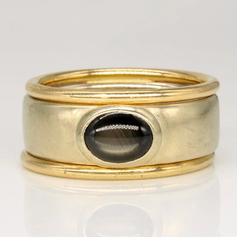 Elegant Jewelry Pieces At Unbelievable Prices Black Star Sapphire Cocktail Ring | 1.00ct | SZ 9.75 | Elegant Jewelry Pieces At Unbelievable Prices Black Star Sapphire Cocktail Ring | 1.00ct | SZ 9.75 |
