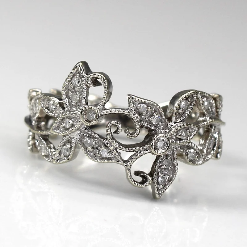 Once-A-Year Jewelry Deals – Shop Before They’Re Gone Butterfly Design Diamond Filigree Gold Ring | 0.10ctw | SZ 7 | Once-A-Year Jewelry Deals – Shop Before They’Re Gone Butterfly Design Diamond Filigree Gold Ring | 0.10ctw | SZ 7 |