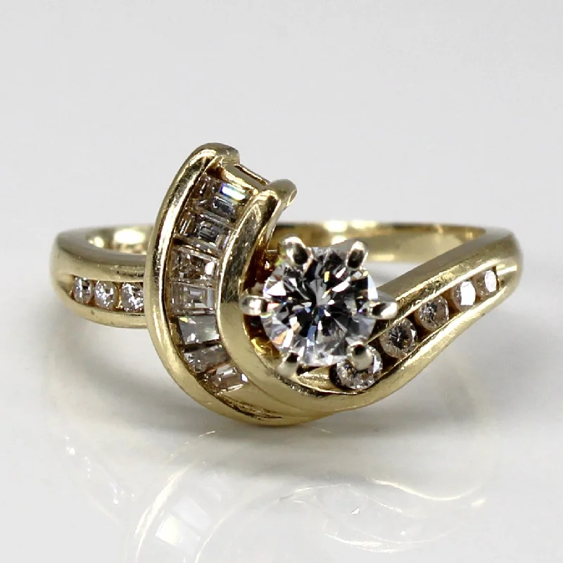 Handcrafted Jewelry Sale – Unique Designs At Low Prices Bypass Channel Set Diamond Ring | 0.62ctw | SZ 5.75 | Handcrafted Jewelry Sale – Unique Designs At Low Prices Bypass Channel Set Diamond Ring | 0.62ctw | SZ 5.75 |