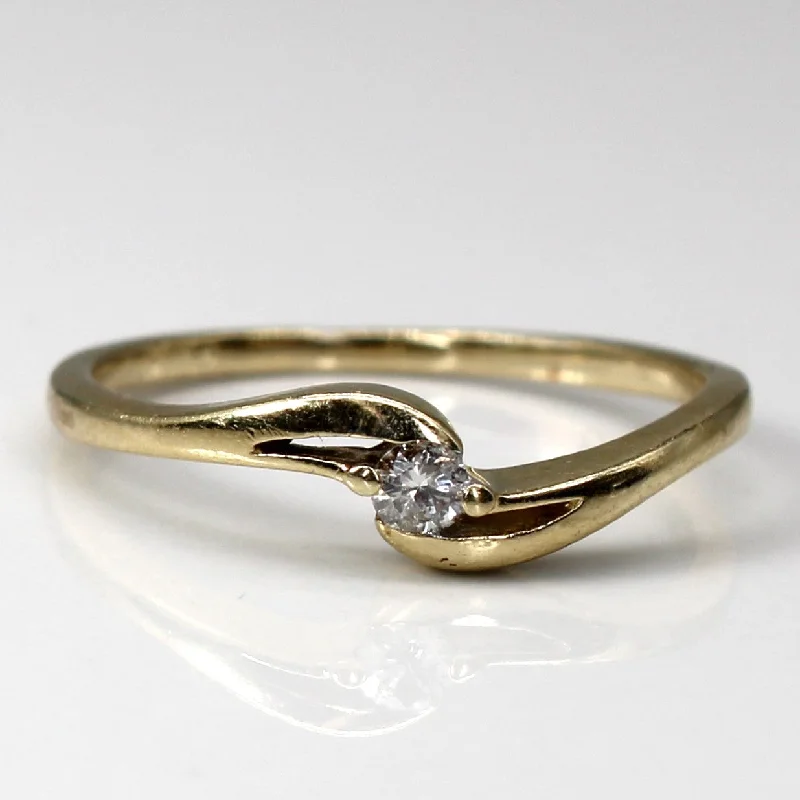 Timeless Elegance At Unbelievable Discounts Bypass Diamond Ring | 0.06ct | SZ 6.5 | Timeless Elegance At Unbelievable Discounts Bypass Diamond Ring | 0.06ct | SZ 6.5 |