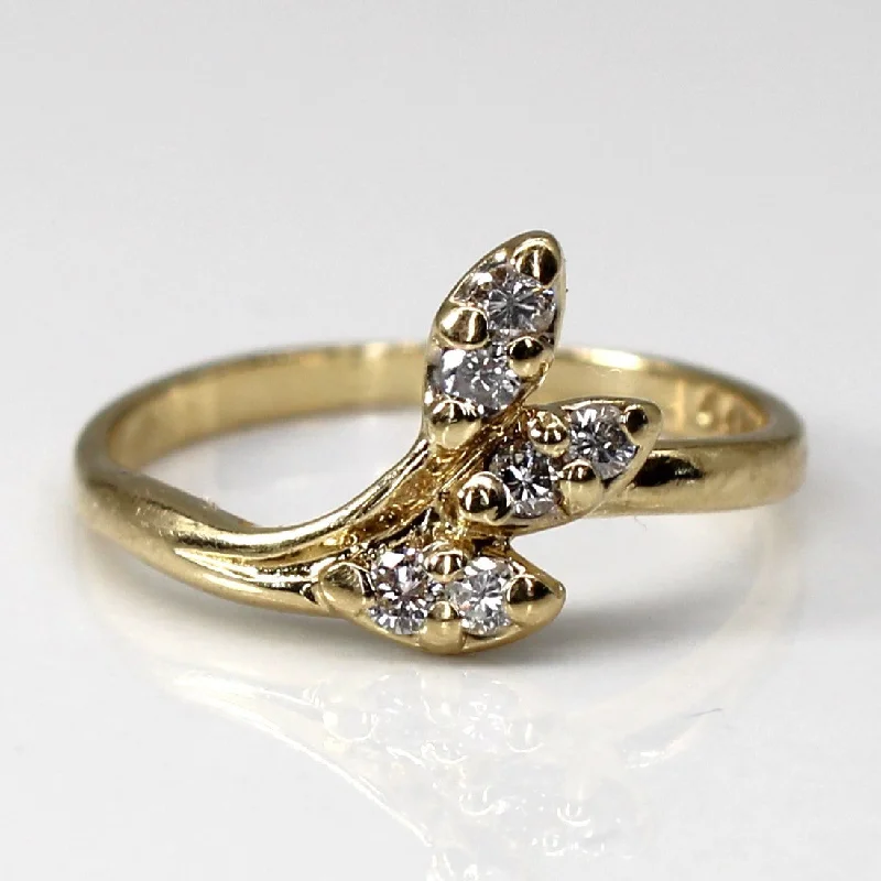 Discover Unique Jewelry With Special Limited-Time Offers Bypass Diamond Ring | 0.12ctw | SZ 3.75 | Discover Unique Jewelry With Special Limited-Time Offers Bypass Diamond Ring | 0.12ctw | SZ 3.75 |