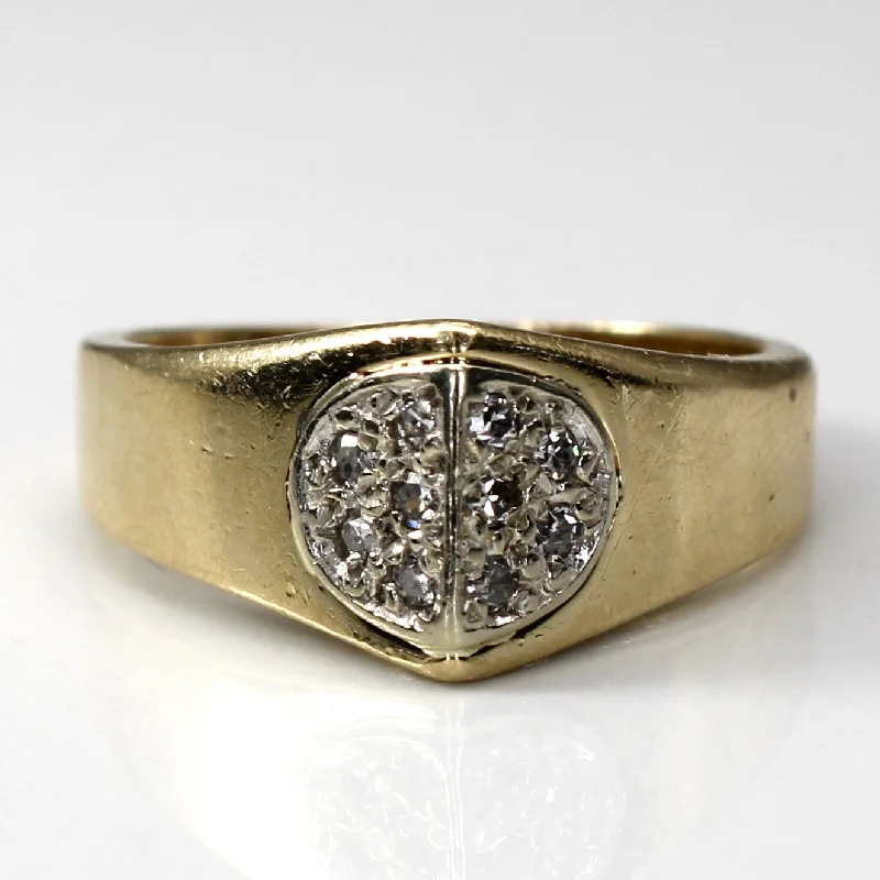 Breathtaking Jewelry, Breathtaking Prices Cluster Set Diamond Ring | 0.10ctw | SZ 6.5 |