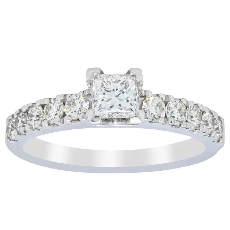 Unbeatable Offers On Luxury And Everyday Jewelry Deja Vu 18ct White Gold .40ct Princess Cut Diamond Ring Unbeatable Offers On Luxury And Everyday Jewelry Deja Vu 18ct White Gold .40ct Princess Cut Diamond Ring