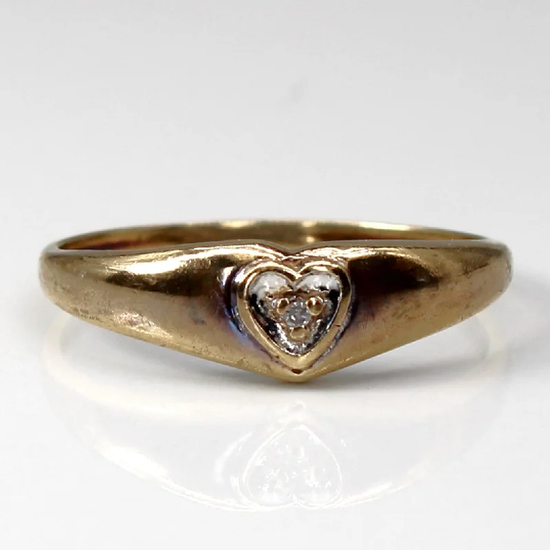 Elegant Jewelry Styles At Budget-Friendly Prices Diamond Heart Gold Ring | 0.005ct | SZ 6.75 | Elegant Jewelry Styles At Budget-Friendly Prices Diamond Heart Gold Ring | 0.005ct | SZ 6.75 |