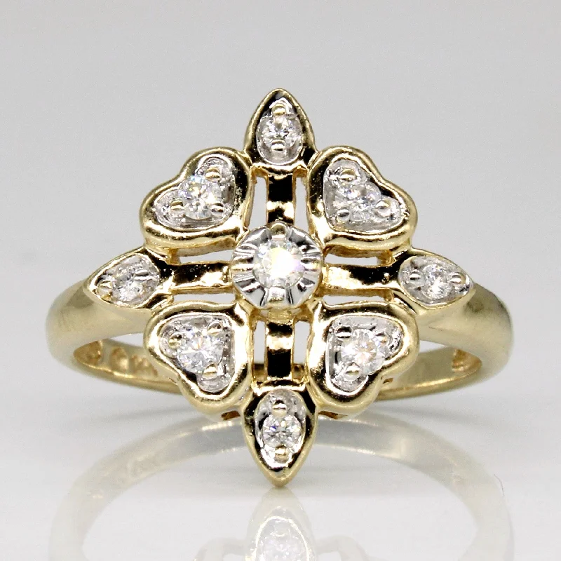 Flash Sale On Elegant Jewelry – Don't Miss Out Diamond Heart Ring | 0.17ctw | SZ 6.75 | Flash Sale On Elegant Jewelry – Don't Miss Out Diamond Heart Ring | 0.17ctw | SZ 6.75 |