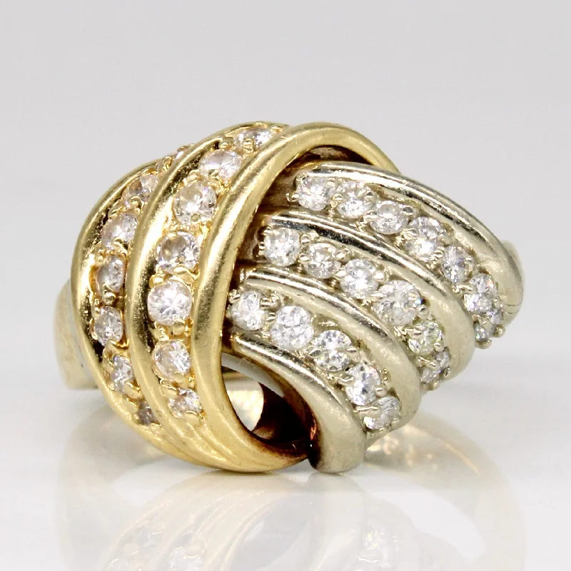 Sparkle On A Budget – Fine Jewelry For Less Diamond Knot Ring | 0.60ctw | SZ 6.25 | Sparkle On A Budget – Fine Jewelry For Less Diamond Knot Ring | 0.60ctw | SZ 6.25 |