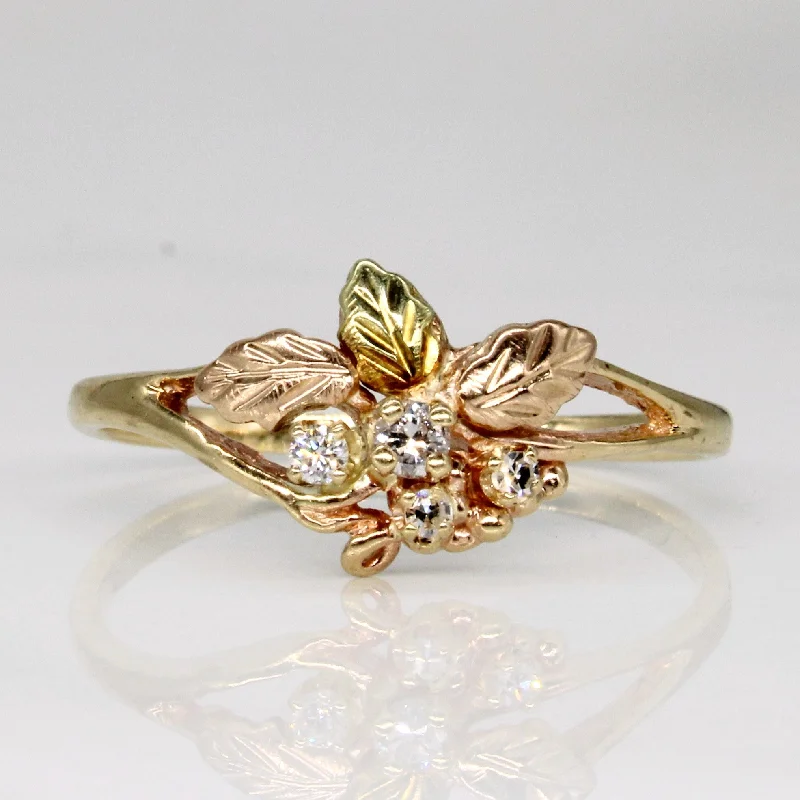 Discover Unique Jewelry With Special Limited-Time Offers Diamond Leaf Ring | 0.10ctw | SZ 9.5 | Discover Unique Jewelry With Special Limited-Time Offers Diamond Leaf Ring | 0.10ctw | SZ 9.5 |