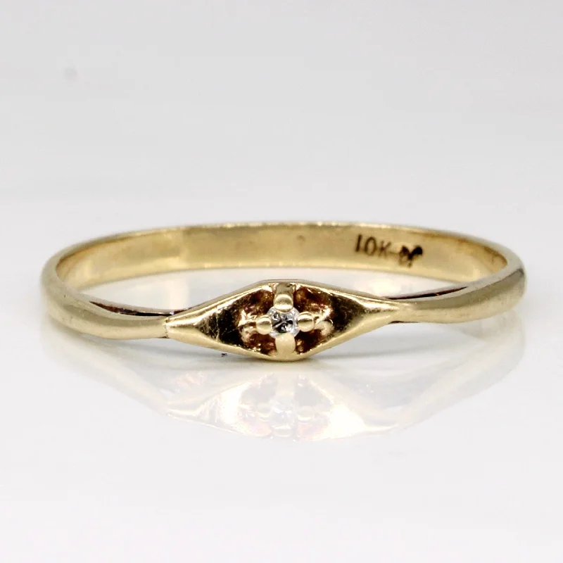 Get The Best Deals On Timeless Jewelry Pieces Diamond Ring | 0.01ct | SZ 6.5 |