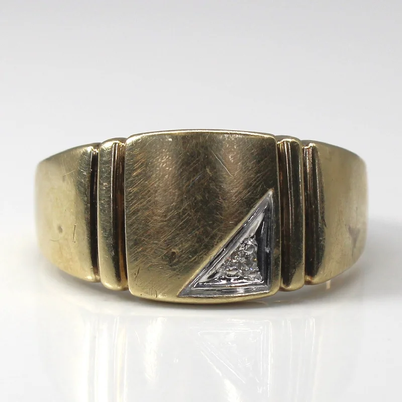 Unmissable Jewelry Clearance – Final Reductions Diamond Signet Gold Ring | 0.02ct | SZ 9 | Unmissable Jewelry Clearance – Final Reductions Diamond Signet Gold Ring | 0.02ct | SZ 9 |