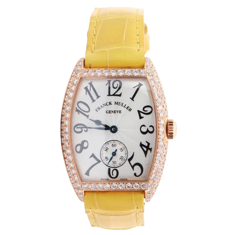 Affordable Gold-Plated Jewelry For Modern Fashion Franck Muller Casablanca 28mm White Dial Ref# 7500S6D Affordable Gold-Plated Jewelry For Modern Fashion Franck Muller Casablanca 28mm White Dial Ref# 7500S6D