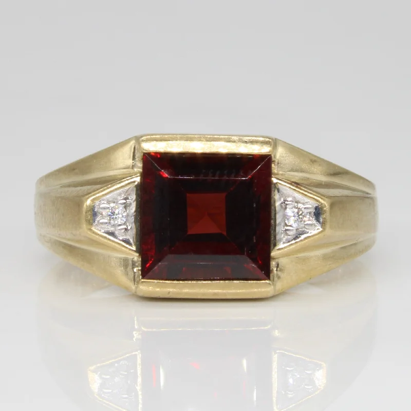 Best Jewelry Sale Prices – Limited-Time Offer Garnet & Diamond Cocktail Ring | 2.90ct, 0.03ctw | SZ 10.25 | Best Jewelry Sale Prices – Limited-Time Offer Garnet & Diamond Cocktail Ring | 2.90ct, 0.03ctw | SZ 10.25 |