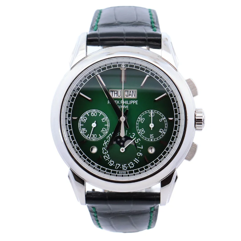 Exclusive Gemstone Jewelry Markdowns – Shop Now Patek Philippe Grand Complications 41mm Green Dial Ref# 5270P-014 Exclusive Gemstone Jewelry Markdowns – Shop Now Patek Philippe Grand Complications 41mm Green Dial Ref# 5270P-014