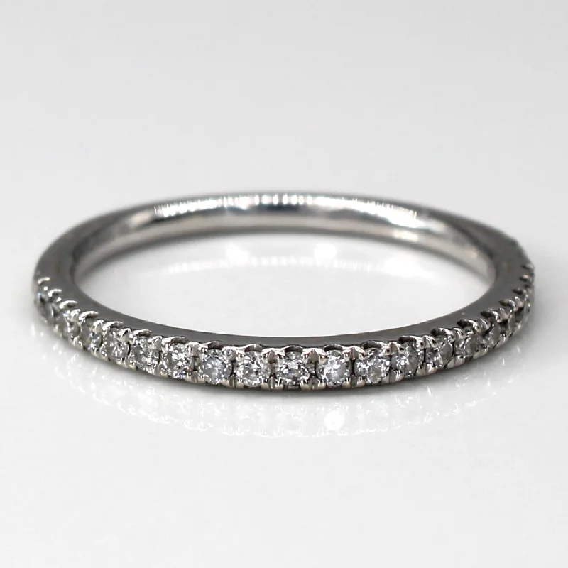 Final Call For Exquisite Jewelry At Reduced Rates Pave Set Diamond Semi Eternity Ring | 0.20ctw | SZ 5.75 | Final Call For Exquisite Jewelry At Reduced Rates Pave Set Diamond Semi Eternity Ring | 0.20ctw | SZ 5.75 |