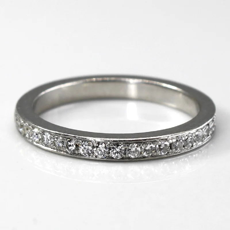 Buy More, Save More On Stunning Jewelry Designs Platinum Diamond Semi Eternity Band | 0.21ctw | SZ 5 | Buy More, Save More On Stunning Jewelry Designs Platinum Diamond Semi Eternity Band | 0.21ctw | SZ 5 |
