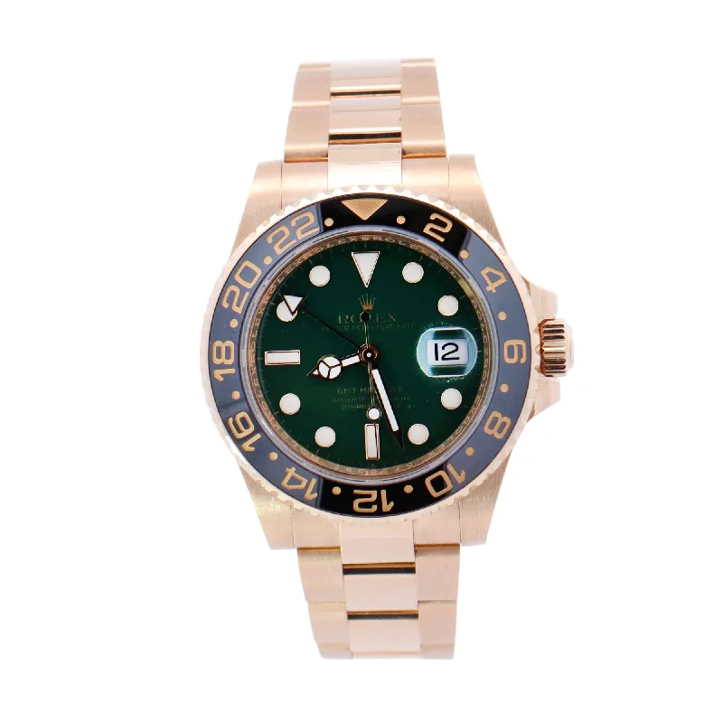 Exclusive Jewelry Sale – Sparkle For Less Rolex GMT-Master II 40mm Green Dial Ref# 116718 Exclusive Jewelry Sale – Sparkle For Less Rolex GMT-Master II 40mm Green Dial Ref# 116718