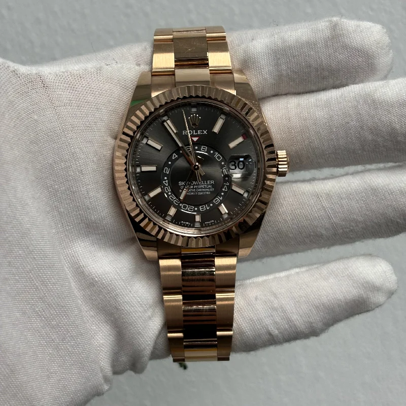 Limited-Time Jewelry Sale – Don't Miss These Deals Rolex Sky-Dweller 42mm Rhodium Dial Ref# 326935