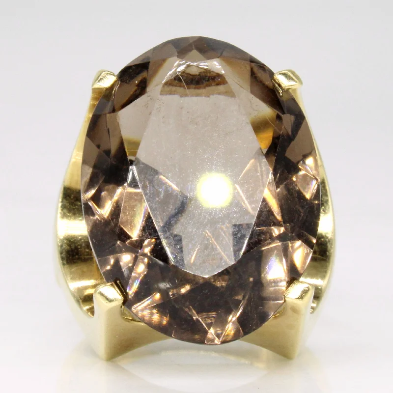 Affordable Glamour – Premium Jewelry For Less Smoky Quartz Cocktail Ring | 13.90ct | SZ 6.75 | Affordable Glamour – Premium Jewelry For Less Smoky Quartz Cocktail Ring | 13.90ct | SZ 6.75 |