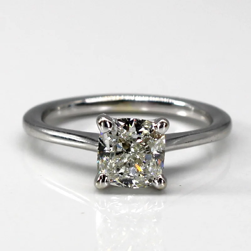 Grab Your Dream Jewelry At The Lowest Prices Solitaire Cushion Diamond Engagement Ring | 1.00ct SI2 J | SZ 3.5 | Grab Your Dream Jewelry At The Lowest Prices Solitaire Cushion Diamond Engagement Ring | 1.00ct SI2 J | SZ 3.5 |