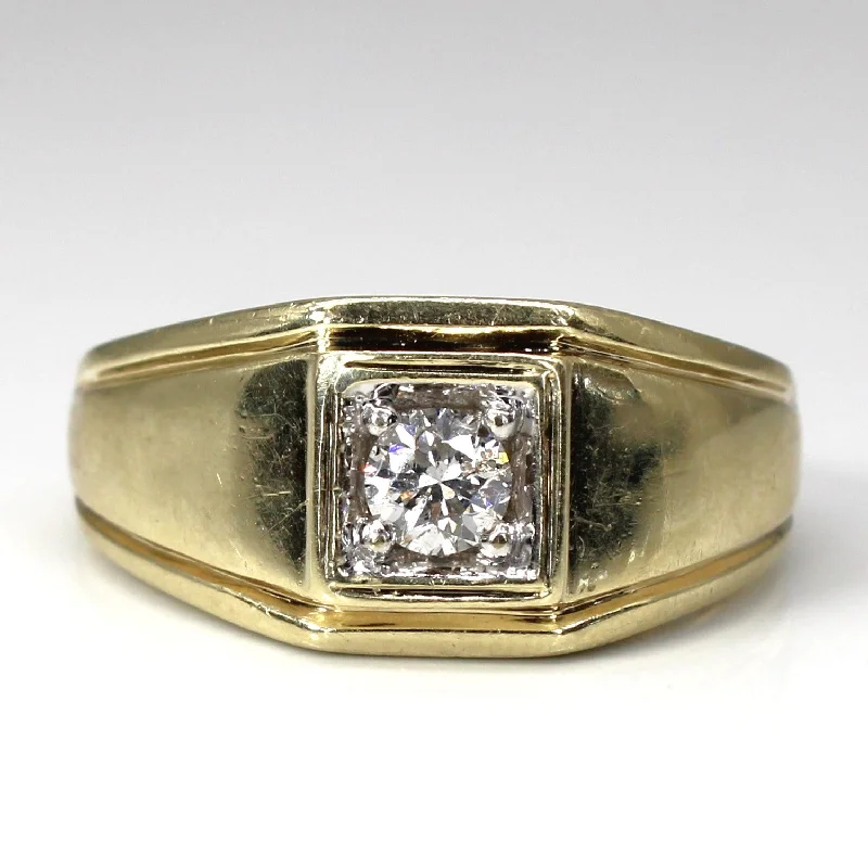 Exclusive Jewelry Bundles At Discounted Rates Solitaire Diamond Gold Ring | 0.47ct | SZ 12.5 |
