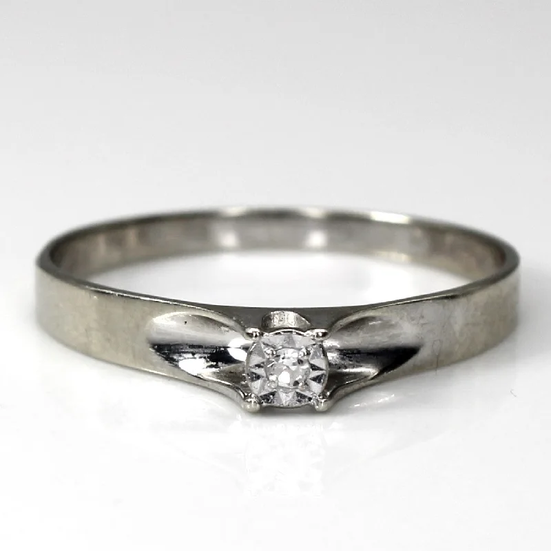 Unique Jewelry For Less – Shop The Sale Now Solitaire Diamond Ring | 0.01ct | SZ 8.5 | Unique Jewelry For Less – Shop The Sale Now Solitaire Diamond Ring | 0.01ct | SZ 8.5 |
