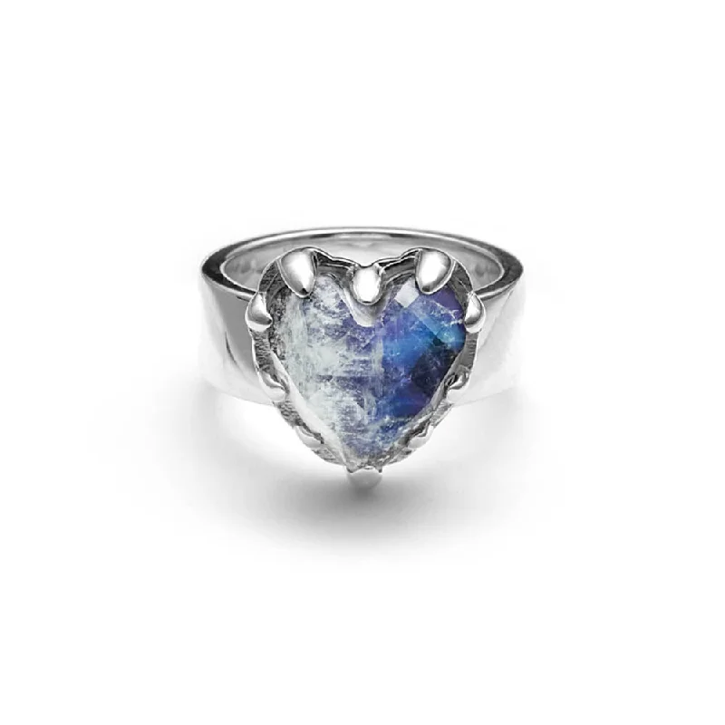 Unlock Unbeatable Jewelry Deals Before They’Re Gone Stolen Girlfriends Club Love Claw Ring - Sterling Silver & Moonstone Unlock Unbeatable Jewelry Deals Before They’Re Gone Stolen Girlfriends Club Love Claw Ring - Sterling Silver & Moonstone