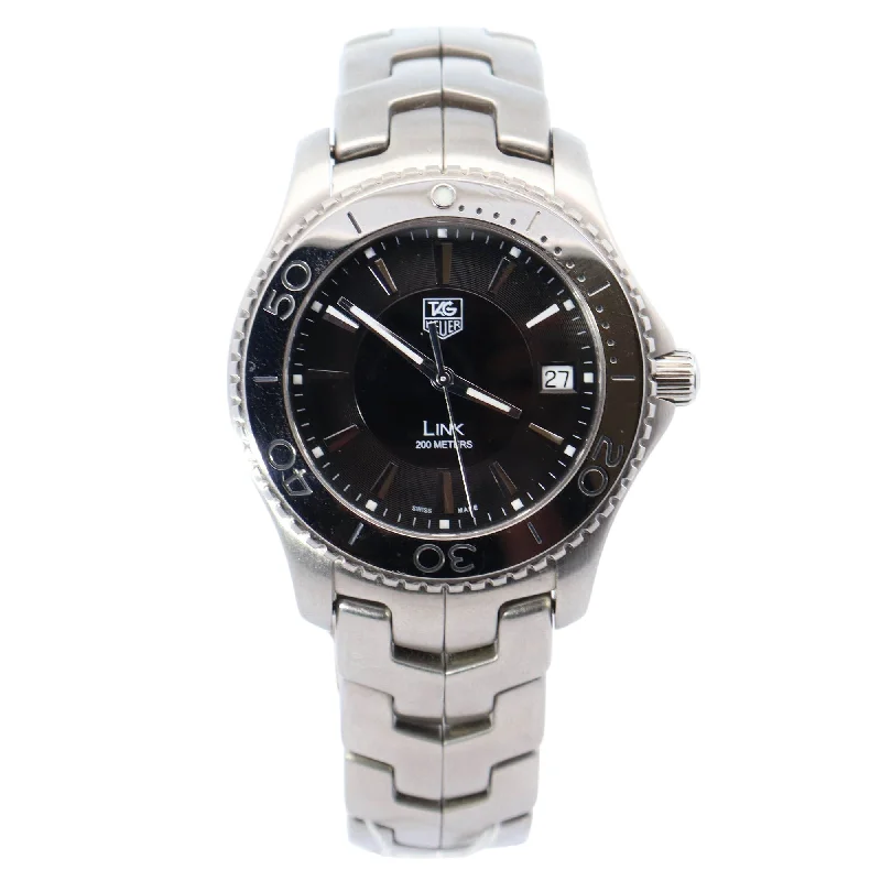 Handcrafted Jewelry Sale – Unique Designs At Low Prices Tag Heuer Link 39mm Black Dial Ref# WJ1110-0 Handcrafted Jewelry Sale – Unique Designs At Low Prices Tag Heuer Link 39mm Black Dial Ref# WJ1110-0
