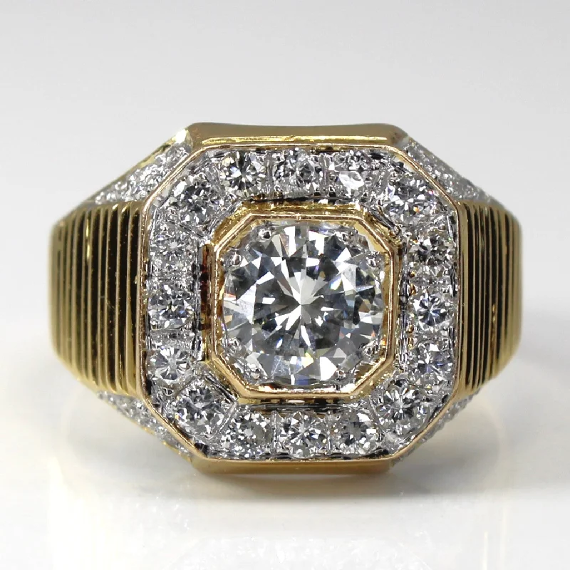 Flash Sale On Exquisite Jewelry – Don't Miss Out Textured Grid Diamond Ring | 1.70ctw VS1 H | SZ 10 | Flash Sale On Exquisite Jewelry – Don't Miss Out Textured Grid Diamond Ring | 1.70ctw VS1 H | SZ 10 |