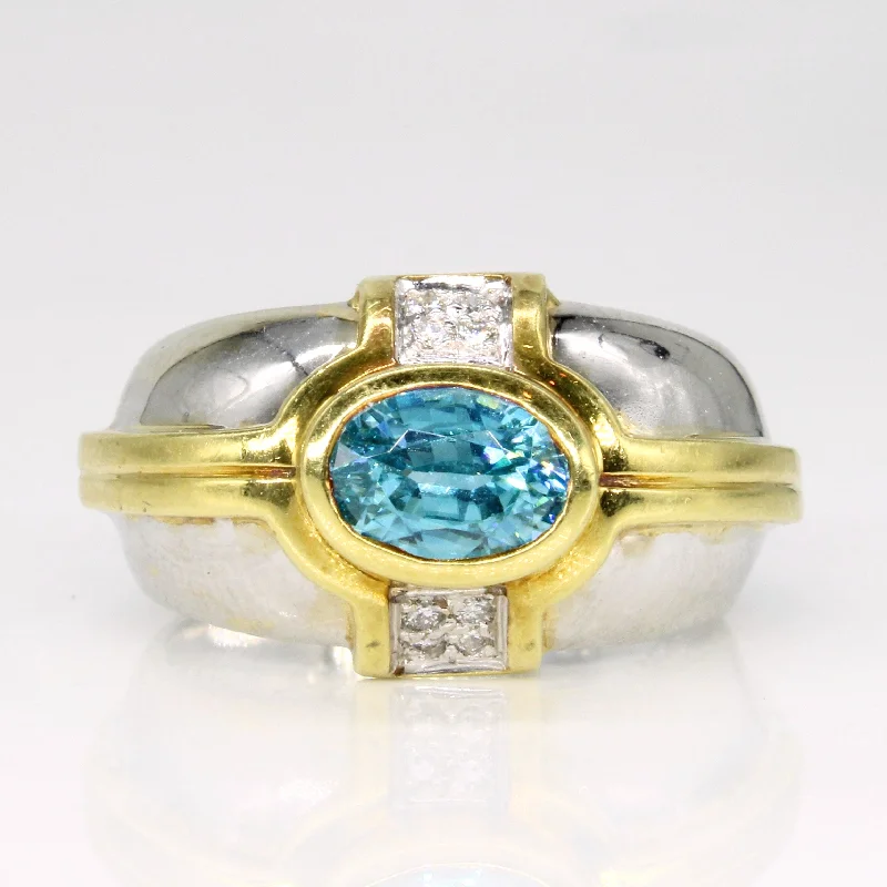 Sparkle On A Budget – Fine Jewelry For Less Topaz & Diamond Cocktail Ring | 1.20ct, 0.08ctw | SZ 7 | Sparkle On A Budget – Fine Jewelry For Less Topaz & Diamond Cocktail Ring | 1.20ct, 0.08ctw | SZ 7 |