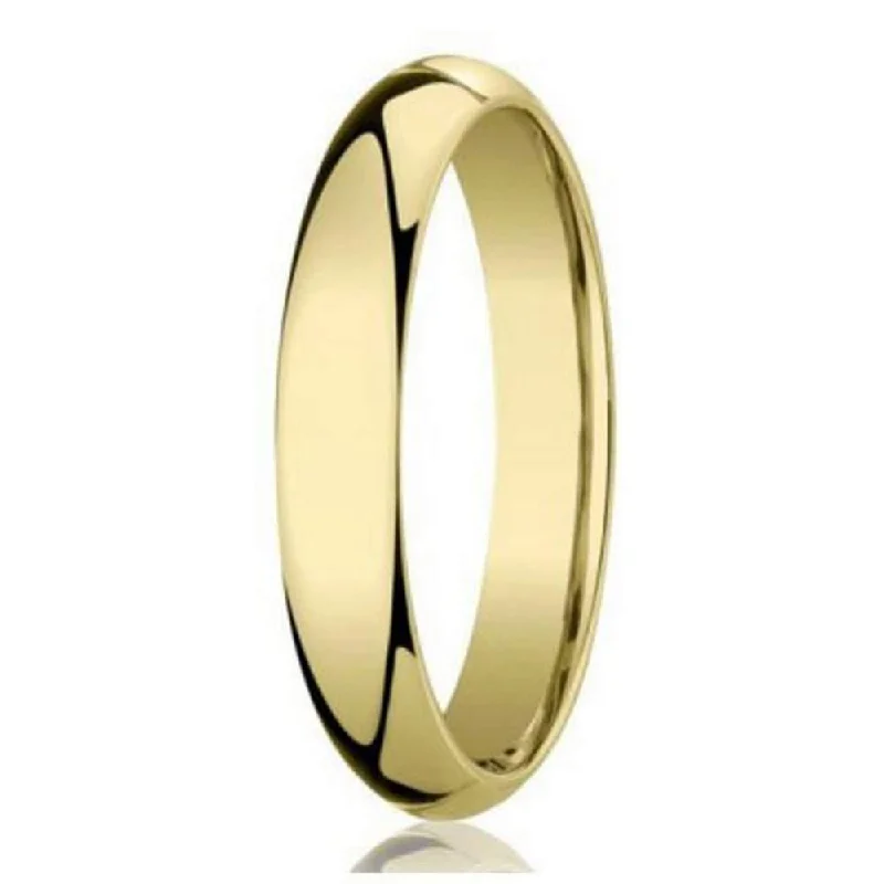 Limited-Time Offer On Premium Jewelry Collections Designer 4 mm Domed Comfort-fit 10K Yellow Gold Wedding Band Limited-Time Offer On Premium Jewelry Collections Designer 4 mm Domed Comfort-fit 10K Yellow Gold Wedding Band