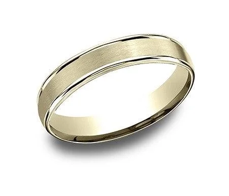 Seasonal Jewelry Sale – Upgrade Your Style Today Designer 18K Yellow Gold Wedding Band for Men, Double Ridge | 4mm Seasonal Jewelry Sale – Upgrade Your Style Today Designer 18K Yellow Gold Wedding Band for Men, Double Ridge | 4mm