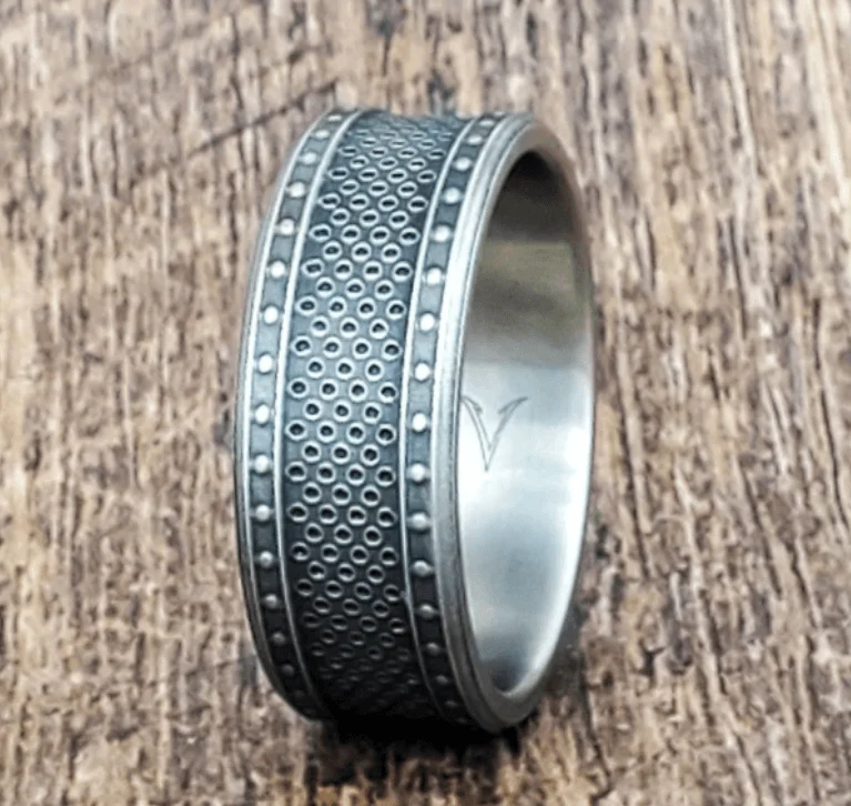 Buy More, Save More On Stunning Jewelry Pieces Percival Titanium Armor Men's Ring - 9mm Buy More, Save More On Stunning Jewelry Pieces Percival Titanium Armor Men's Ring - 9mm