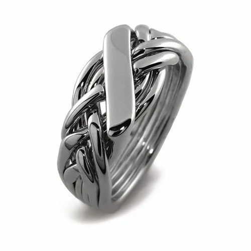 Flash Sale On Exquisite Jewelry – Don't Miss Out MENS 6 band STERLING SILVER Puzzle Ring MS-61N Flash Sale On Exquisite Jewelry – Don't Miss Out MENS 6 band STERLING SILVER Puzzle Ring MS-61N