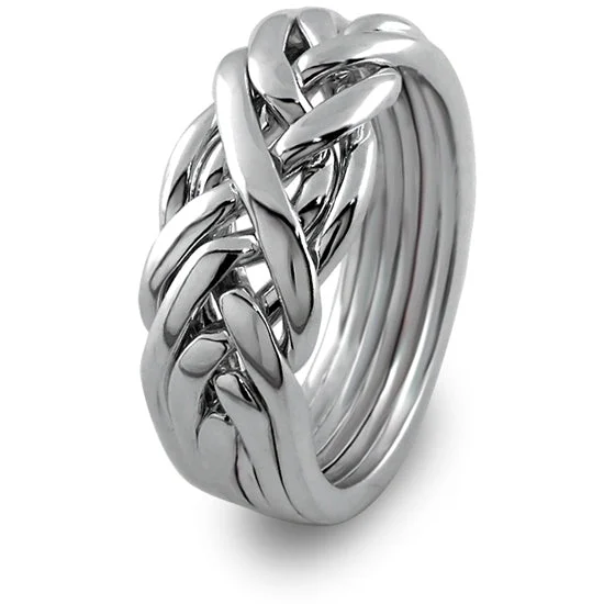 Best-Selling Jewelry Now Available At Special Deals MENS 6 band STERLING SILVER Puzzle Ring MS-6WB Best-Selling Jewelry Now Available At Special Deals MENS 6 band STERLING SILVER Puzzle Ring MS-6WB