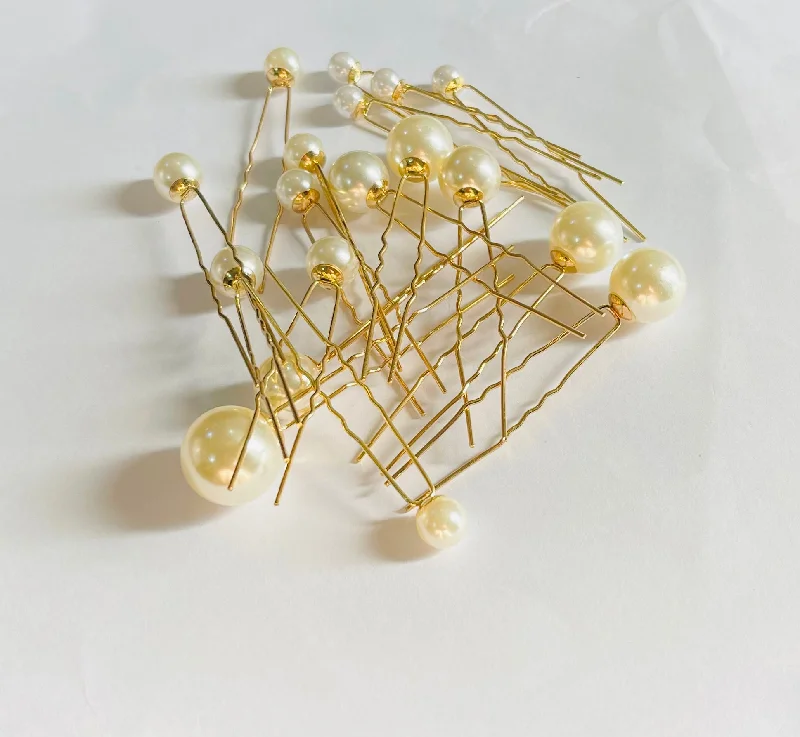 The Biggest Jewelry Sale Of The Year Is Here 18pcs/pack Gold Wedding Hair Pins Pearl Headpiece Bridal Hairpins Bride Handmade Hair Clip Leaf Hairwear For Women Jewelry The Biggest Jewelry Sale Of The Year Is Here 18pcs/pack Gold Wedding Hair Pins Pearl Headpiece Bridal Hairpins Bride Handmade Hair Clip Leaf Hairwear For Women Jewelry