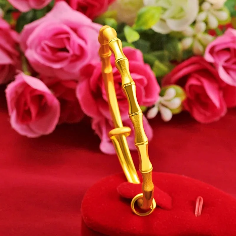 Unmissable Jewelry Sale – Shop Before It's Too Late Gold Plated Bracelet for Women Luxury Rich Bamboo Head Chain Push pull Gold Bangle Wedding Anniversary High Jewelry Gifts Unmissable Jewelry Sale – Shop Before It's Too Late Gold Plated Bracelet for Women Luxury Rich Bamboo Head Chain Push pull Gold Bangle Wedding Anniversary High Jewelry Gifts