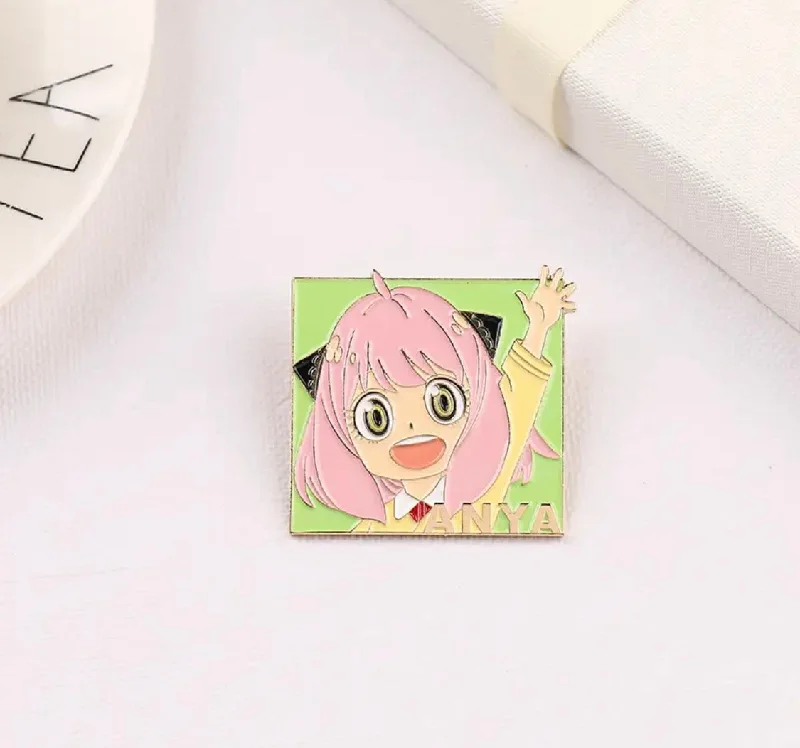 Chic, Trendy, And Affordable Jewelry Sale Metal Enamel SPY x FAMILY Pin Brooch Twilight Yor Forger Anya Forger Cute Head Lapel Pin Badge Anime Jewelry Accessories Chic, Trendy, And Affordable Jewelry Sale Metal Enamel SPY x FAMILY Pin Brooch Twilight Yor Forger Anya Forger Cute Head Lapel Pin Badge Anime Jewelry Accessories