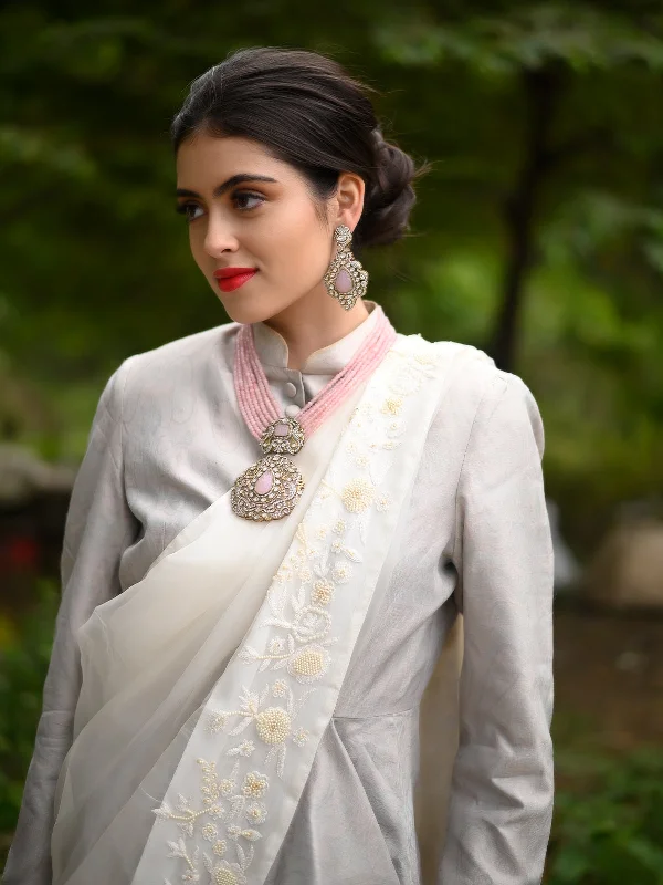 Don't Miss Our Biggest Jewelry Sale Of The Season Odette Women Pink Antique Long Necklace Set Don't Miss Our Biggest Jewelry Sale Of The Season Odette Women Pink Antique Long Necklace Set