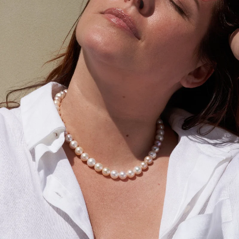 Sparkle For Less – Shop Jewelry Deals Now 9.5-10.5 mm 18 inch AA+ Pastel Multicolor Freshwater Pearl Necklace