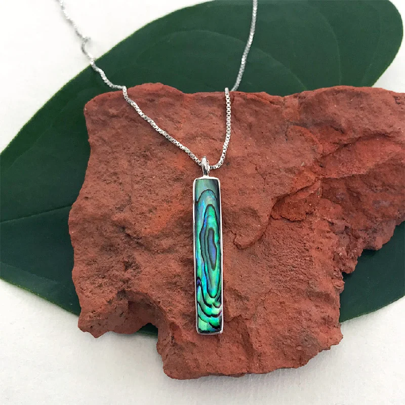 Flash Sale On Elegant Jewelry – Don't Miss Out Abalone Bar Necklace - Sterling Silver, Indonesia Flash Sale On Elegant Jewelry – Don't Miss Out Abalone Bar Necklace - Sterling Silver, Indonesia