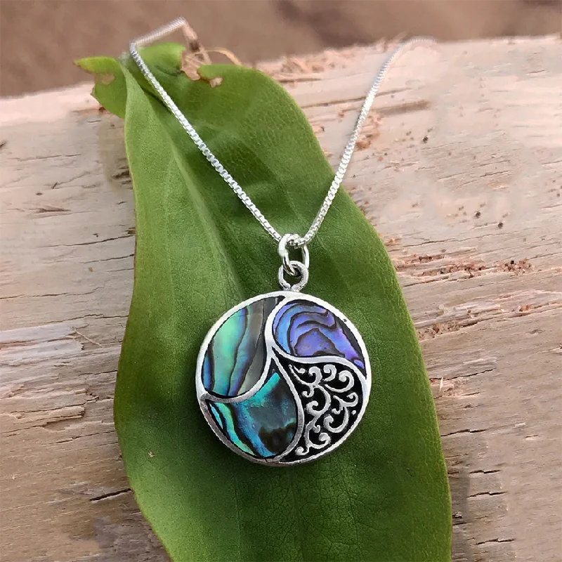 High-Quality Jewelry At A Fraction Of The Cost Abalone Shell Necklace - Sterling Silver, Indonesia High-Quality Jewelry At A Fraction Of The Cost Abalone Shell Necklace - Sterling Silver, Indonesia