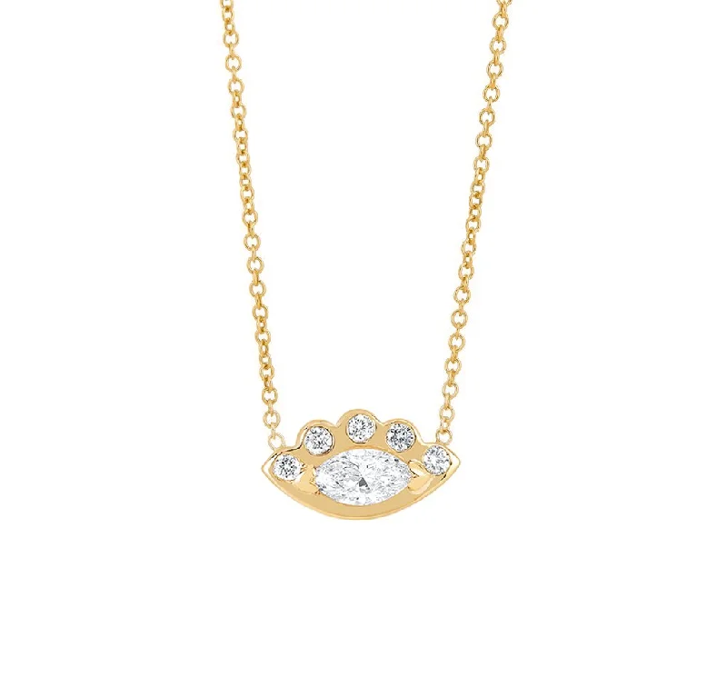 Luxury Jewelry At Unbeatable Discounts Angel Eye Diamond Necklace