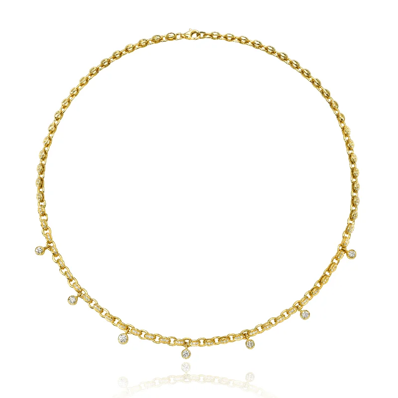 Sparkle On A Budget – Fine Jewelry For Less Baby Diamond Chain Gypsy Roma Choker