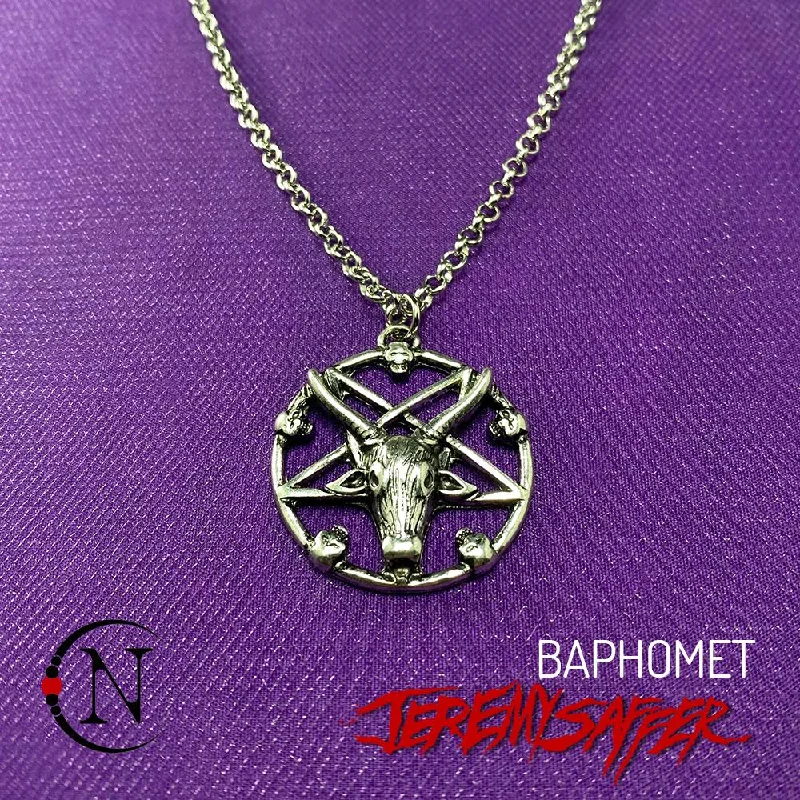 Personalized Jewelry At Special Discount Rates Baphomet NTIO Necklace/Choker by Jeremy Saffer Personalized Jewelry At Special Discount Rates Baphomet NTIO Necklace/Choker by Jeremy Saffer