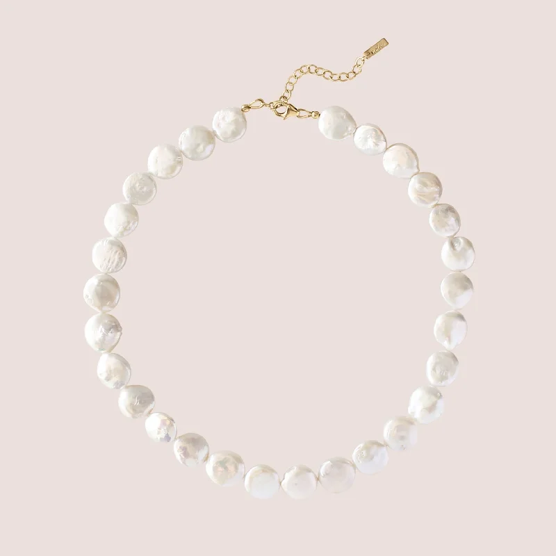 Affordable Gold-Plated Jewelry For Modern Fashion Baroque Misfit Pearl Necklace