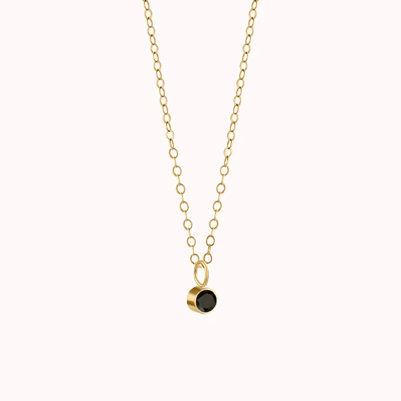 Premium Jewelry Now Available At Special Discounts Black Onyx Charm Necklace