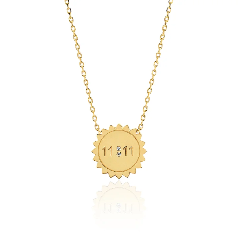 Elegant Jewelry, Affordable Luxury – Shop Now Mini 11:11 Sunshine Necklace
