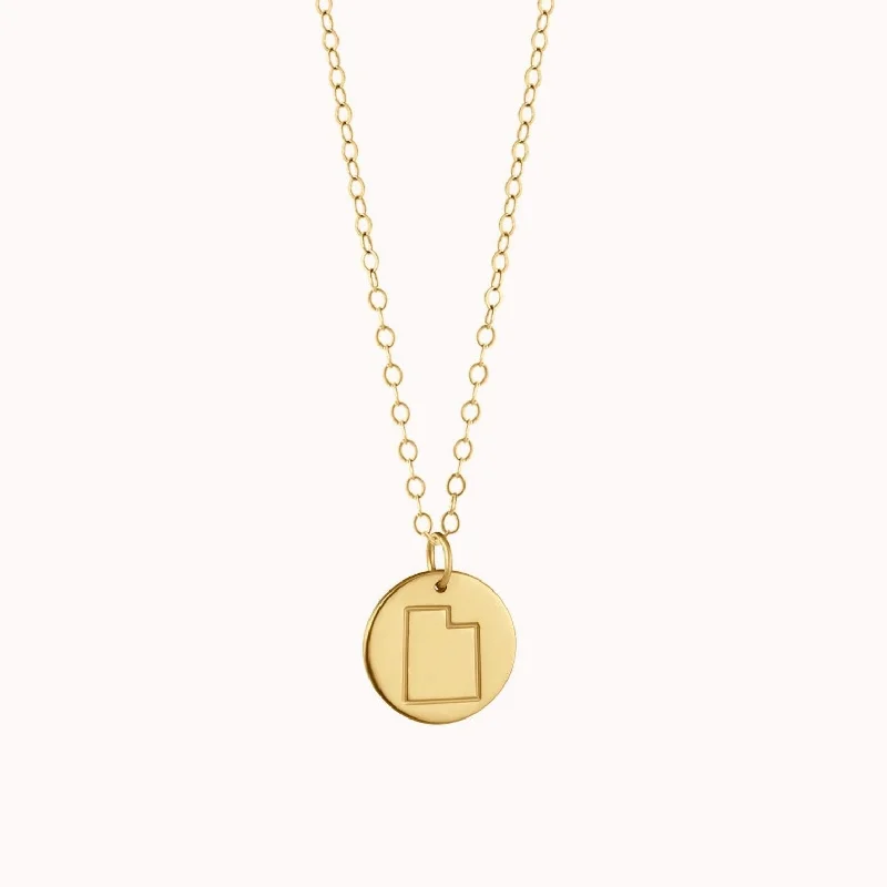 Shop Modern Jewelry Collections With Exclusive Discounts U.S. State Necklace