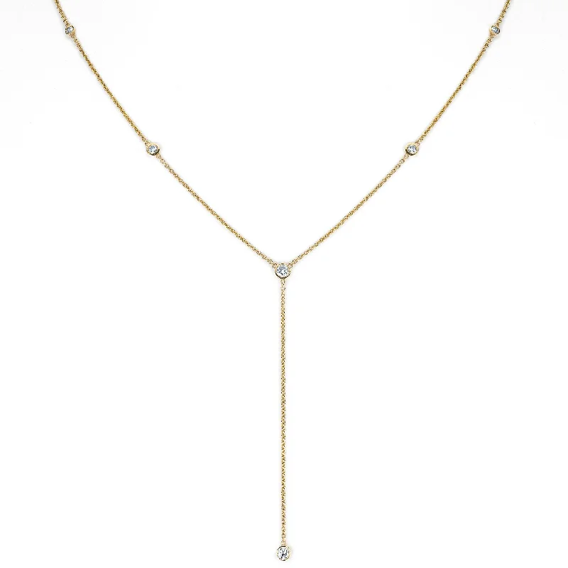 Timeless Elegance Now At Special Discounts Diamond Star Droplet Lariat